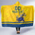 Custom Sweden Hockey Hooded Blanket Tre Kronor Go Champions