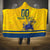 Custom Sweden Hockey Hooded Blanket Tre Kronor Go Champions