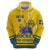 Custom Sweden Hockey Hoodie Tre Kronor Go Champions