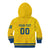 Custom Sweden Hockey Kid Hoodie Tre Kronor Go Champions