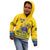 Custom Sweden Hockey Kid Hoodie Tre Kronor Go Champions