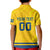 Custom Sweden Hockey Kid Polo Shirt Tre Kronor Go Champions