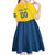 Custom Sweden Hockey Kid Short Sleeve Dress Tre Kronor Go Champions