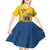 Custom Sweden Hockey Kid Short Sleeve Dress Tre Kronor Go Champions