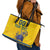 Custom Sweden Hockey Leather Tote Bag Tre Kronor Go Champions