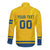 Custom Sweden Hockey Long Sleeve Button Shirt Tre Kronor Go Champions