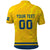 Custom Sweden Hockey Polo Shirt Tre Kronor Go Champions