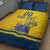 Custom Sweden Hockey Quilt Bed Set Tre Kronor Go Champions