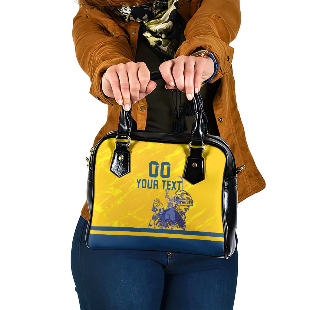 Custom Sweden Hockey Shoulder Handbag Tre Kronor Go Champions