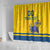 Custom Sweden Hockey Shower Curtain Tre Kronor Go Champions