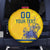 Custom Sweden Hockey Spare Tire Cover Tre Kronor Go Champions