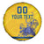 Custom Sweden Hockey Spare Tire Cover Tre Kronor Go Champions