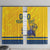 Custom Sweden Hockey Window Curtain Tre Kronor Go Champions