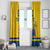 Custom Sweden Hockey Window Curtain Tre Kronor Go Champions