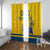 Custom Sweden Hockey Window Curtain Tre Kronor Go Champions