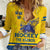 Custom Sweden Hockey Women Casual Shirt Tre Kronor Go Champions