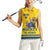 Custom Sweden Hockey Women Sleeveless Polo Shirt Tre Kronor Go Champions