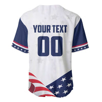 Custom USA Hockey Baseball Jersey Team USA Eagle Mascot