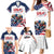 Custom USA Hockey Family Matching Mermaid Dress and Hawaiian Shirt Team USA Eagle Mascot