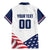 Custom USA Hockey Family Matching Mermaid Dress and Hawaiian Shirt Team USA Eagle Mascot