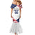 Custom USA Hockey Family Matching Mermaid Dress and Hawaiian Shirt Team USA Eagle Mascot