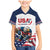 Custom USA Hockey Family Matching Mermaid Dress and Hawaiian Shirt Team USA Eagle Mascot