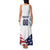 Custom USA Hockey Family Matching Tank Maxi Dress and Hawaiian Shirt Team USA Eagle Mascot