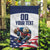 Custom USA Hockey Garden Flag Team USA Eagle Mascot