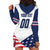 Custom USA Hockey Hoodie Dress Team USA Eagle Mascot