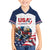 Custom USA Hockey Kid Hawaiian Shirt Team USA Eagle Mascot