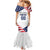 Custom USA Hockey Mermaid Dress Team USA Eagle Mascot