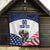 Custom USA Hockey Quilt Team USA Eagle Mascot