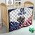 Custom USA Hockey Quilt Team USA Eagle Mascot