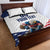 Custom USA Hockey Quilt Bed Set Team USA Eagle Mascot