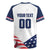 Custom USA Hockey Rugby Jersey Team USA Eagle Mascot