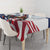 Custom USA Hockey Tablecloth Team USA Eagle Mascot