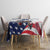 Custom USA Hockey Tablecloth Team USA Eagle Mascot