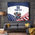 Custom USA Hockey Tapestry Team USA Eagle Mascot