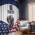 Custom USA Hockey Window Curtain Team USA Eagle Mascot