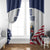 Custom USA Hockey Window Curtain Team USA Eagle Mascot