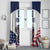 Custom USA Hockey Window Curtain Team USA Eagle Mascot