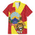 Personalized North Macedonia Family Matching Mermaid Dress and Hawaiian Shirt Lion With National emblem