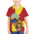 Personalized North Macedonia Family Matching Mermaid Dress and Hawaiian Shirt Lion With National emblem