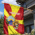 Personalized North Macedonia Garden Flag Lion With National emblem