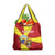 Personalized North Macedonia Grocery Bag Lion With National emblem