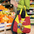 Personalized North Macedonia Grocery Bag Lion With National emblem