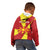 Personalized North Macedonia Kid Hoodie Lion With National emblem