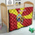 Personalized North Macedonia Quilt Lion With National emblem