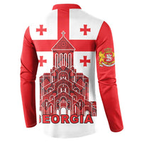 Georgia Independence Day Button Sweatshirt Sameba Dzala Ertobashia