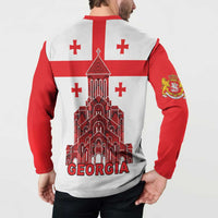 Georgia Independence Day Button Sweatshirt Sameba Dzala Ertobashia